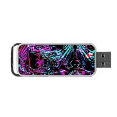 Reptilian Scream Portable Usb Flash (one Side) by MRNStudios