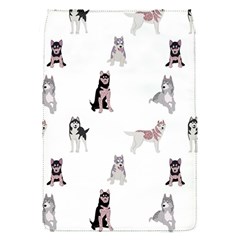 Husky Dogs With Sparkles Removable Flap Cover (s) by SychEva