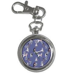 Husky Dogs With Sparkles Key Chain Watches by SychEva