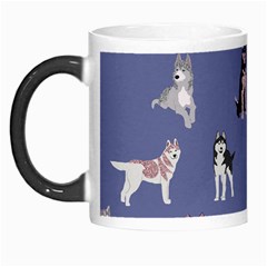 Husky Dogs With Sparkles Morph Mugs by SychEva