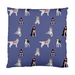 Husky Dogs With Sparkles Standard Cushion Case (two Sides) by SychEva