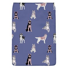 Husky Dogs With Sparkles Removable Flap Cover (s) by SychEva