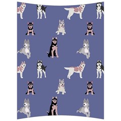 Husky Dogs With Sparkles Back Support Cushion by SychEva