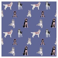 Husky Dogs With Sparkles Lightweight Scarf  by SychEva