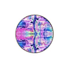 Waves Repeats V Hat Clip Ball Marker (4 Pack) by kaleidomarblingart