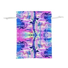 Waves Repeats V Lightweight Drawstring Pouch (s) by kaleidomarblingart