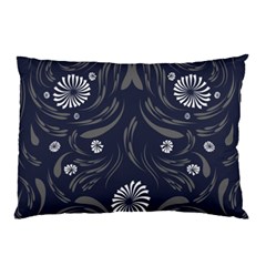 Folk Flowers Print Floral Pattern Ethnic Art Pillow Case by Eskimos