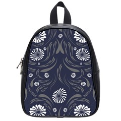 Folk Flowers Print Floral Pattern Ethnic Art School Bag (small) by Eskimos