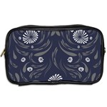 Folk flowers print Floral pattern Ethnic art Toiletries Bag (Two Sides) Back