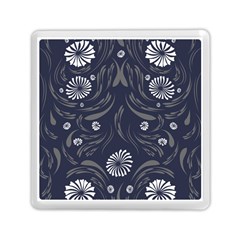 Folk Flowers Print Floral Pattern Ethnic Art Memory Card Reader (square) by Eskimos