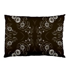 Folk Flowers Print Floral Pattern Ethnic Art Pillow Case by Eskimos