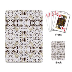 Folk Flowers Print Floral Pattern Ethnic Art Playing Cards Single Design (rectangle) by Eskimos