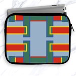 Abstract pattern geometric backgrounds   Apple iPad 2/3/4 Zipper Cases Front