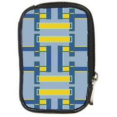 Abstract Pattern Geometric Backgrounds   Compact Camera Leather Case by Eskimos