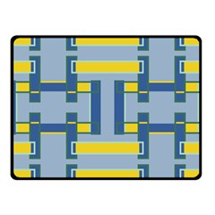 Abstract Pattern Geometric Backgrounds   Fleece Blanket (small) by Eskimos