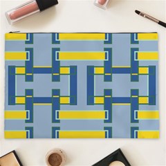 Abstract Pattern Geometric Backgrounds   Cosmetic Bag (xxl) by Eskimos