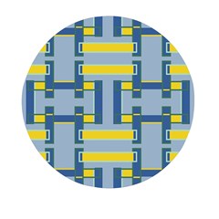 Abstract Pattern Geometric Backgrounds   Mini Round Pill Box (pack Of 3) by Eskimos