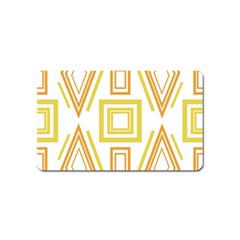 Abstract Pattern Geometric Backgrounds   Magnet (name Card) by Eskimos