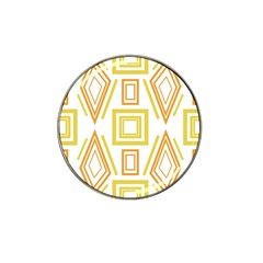 Abstract Pattern Geometric Backgrounds   Hat Clip Ball Marker by Eskimos