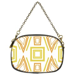 Abstract Pattern Geometric Backgrounds   Chain Purse (two Sides) by Eskimos