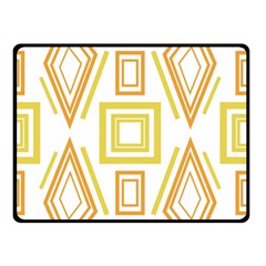 Abstract Pattern Geometric Backgrounds   Double Sided Fleece Blanket (small)  by Eskimos