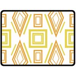 Abstract pattern geometric backgrounds   Double Sided Fleece Blanket (Large)  80 x60  Blanket Front