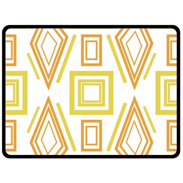 Abstract pattern geometric backgrounds   Double Sided Fleece Blanket (Large) 