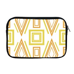 Abstract Pattern Geometric Backgrounds   Apple Macbook Pro 17  Zipper Case by Eskimos