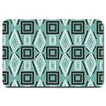 Abstract geometric design   geometric fantasy   Large Doormat  30 x20  Door Mat