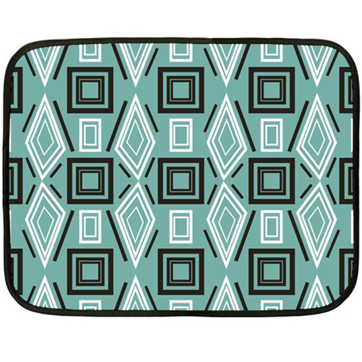 Abstract geometric design   geometric fantasy   Double Sided Fleece Blanket (Mini) 