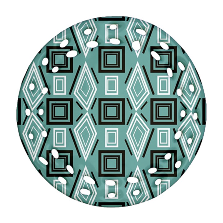 Abstract geometric design   geometric fantasy   Ornament (Round Filigree)