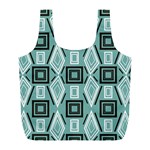 Abstract geometric design   geometric fantasy   Full Print Recycle Bag (L) Back