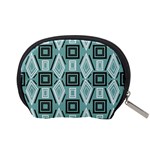 Abstract geometric design   geometric fantasy   Accessory Pouch (Small) Back