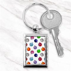 Christmas Balls Key Chain (rectangle) by SychEva