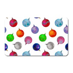 Christmas Balls Magnet (rectangular) by SychEva