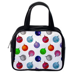 Christmas Balls Classic Handbag (one Side) by SychEva