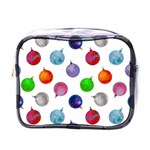 Christmas Balls Mini Toiletries Bag (One Side) Front