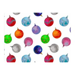 Christmas Balls Double Sided Flano Blanket (mini)  by SychEva