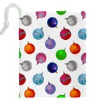 Christmas Balls Drawstring Pouch (5XL) Back