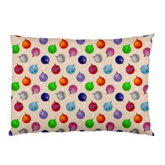 Christmas Balls Pillow Case by SychEva