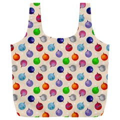 Christmas Balls Full Print Recycle Bag (xxxl) by SychEva