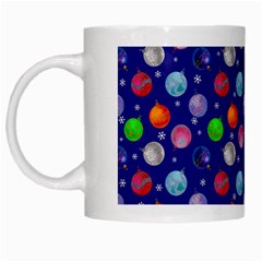 Christmas Balls White Mugs by SychEva