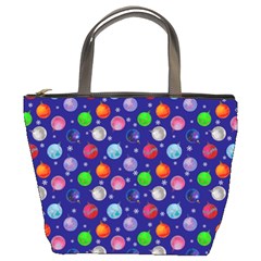 Christmas Balls Bucket Bag by SychEva