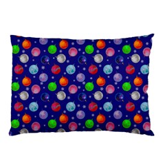 Christmas Balls Pillow Case by SychEva