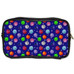 Christmas Balls Toiletries Bag (two Sides) by SychEva