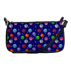 Christmas Balls Shoulder Clutch Bag by SychEva