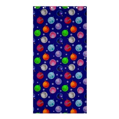 Christmas Balls Shower Curtain 36  X 72  (stall)  by SychEva