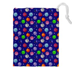 Christmas Balls Drawstring Pouch (5xl) by SychEva