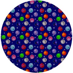 Christmas Balls Uv Print Round Tile Coaster by SychEva