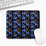 Blue Tigers Large Mousepads Front